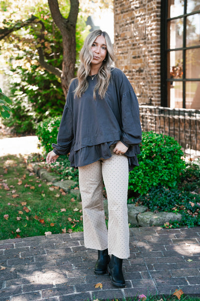 Weekend Layers Peplum Top