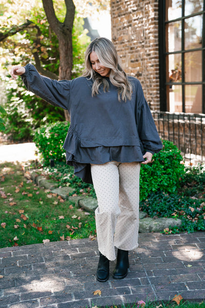 Weekend Layers Peplum Top