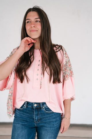 Rosewood Garden Relaxed Tee