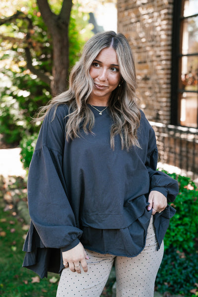 Weekend Layers Peplum Top