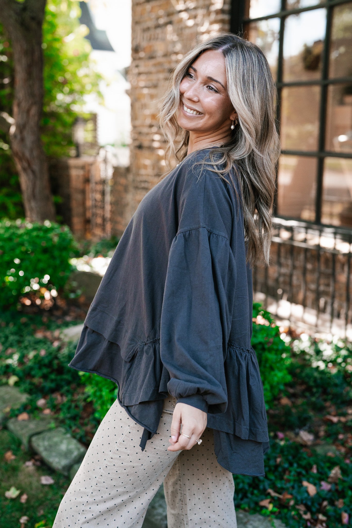 Weekend Layers Peplum Top