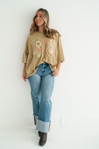 Only Love Oversized Top