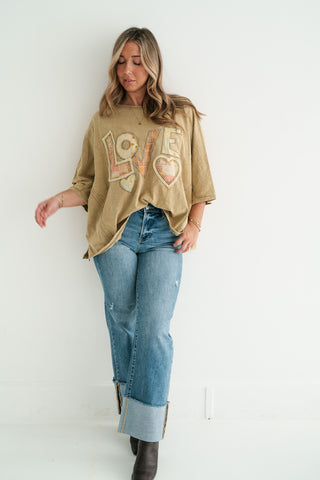 Only Love Oversized Top