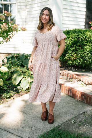 A Moment in Time Floral Dress