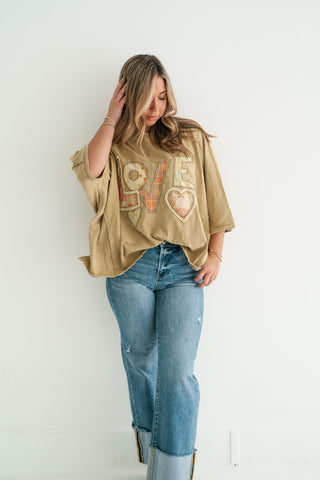 Only Love Oversized Top