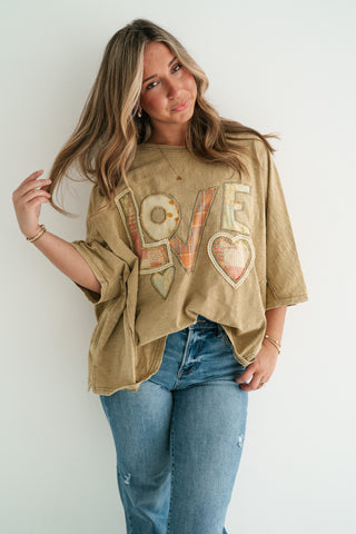 Only Love Oversized Top