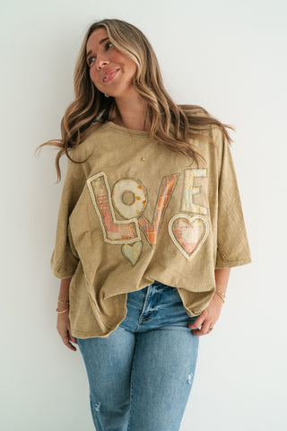 Only Love Oversized Top