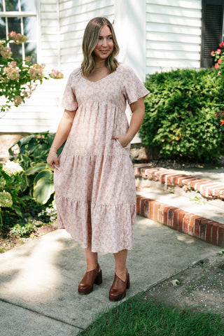 A Moment in Time Floral Dress
