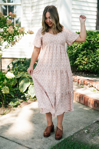 A Moment in Time Floral Dress