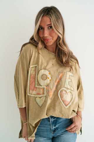 Only Love Oversized Top