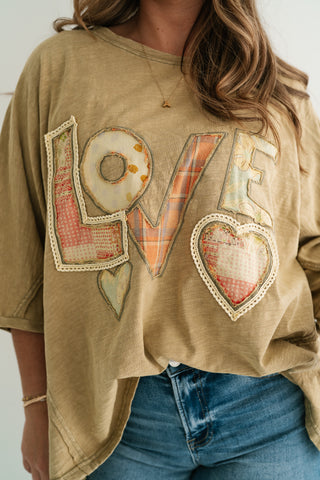 Only Love Oversized Top