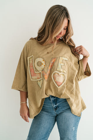 Only Love Oversized Top