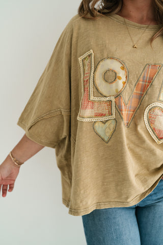 Only Love Oversized Top