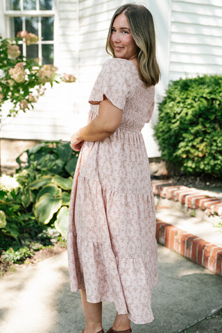 A Moment in Time Floral Dress