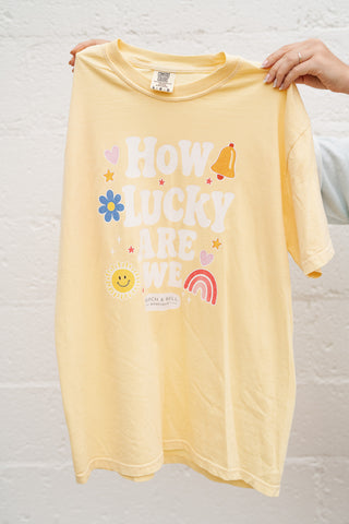 "How Lucky Are We" Oversized Tee