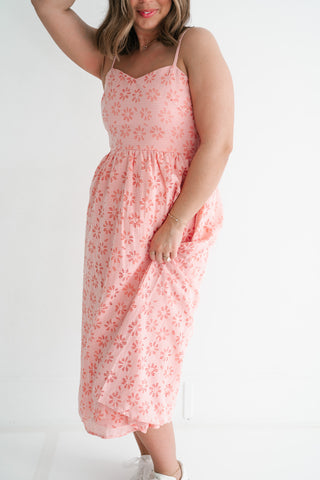 Morning Picnic Midi Dress
