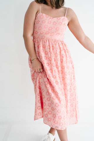 Morning Picnic Midi Dress