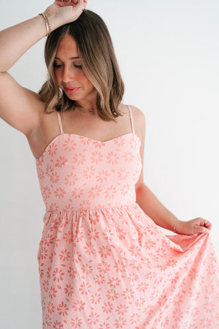 Morning Picnic Midi Dress