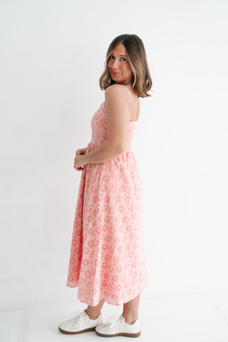 Morning Picnic Midi Dress