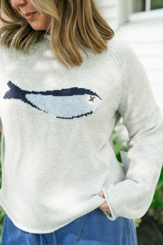 Catch of the Day Knit Sweater