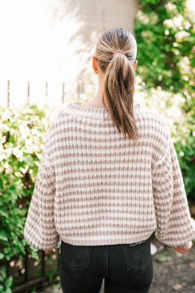 Hollis Striped Knit Sweater