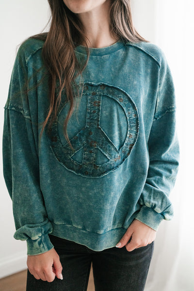 Peace Be Still Long Sleeve Top