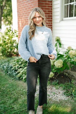 Still Waters Swan Sweater Top