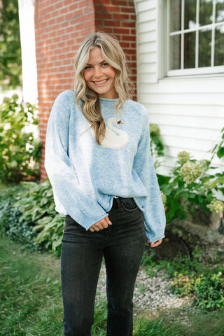 Still Waters Swan Sweater Top