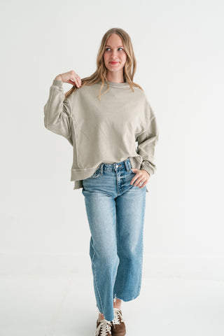 Stonepath Vintage Wash Crewneck Sweatshirt