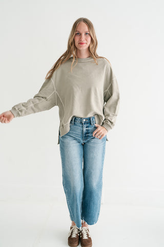 Stonepath Vintage Wash Crewneck Sweatshirt