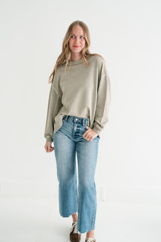 Stonepath Vintage Wash Crewneck Sweatshirt