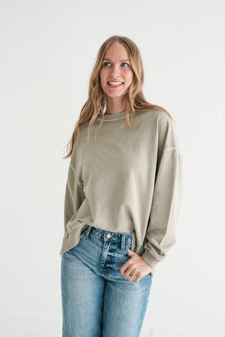 Stonepath Vintage Wash Crewneck Sweatshirt