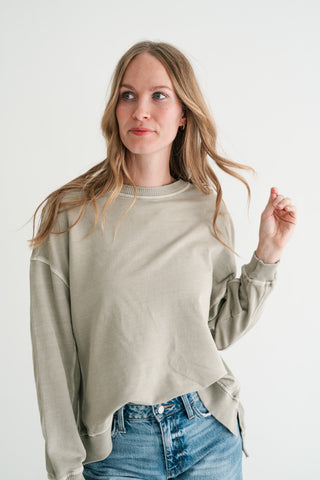 Stonepath Vintage Wash Crewneck Sweatshirt