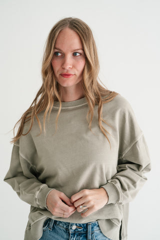 Stonepath Vintage Wash Crewneck Sweatshirt