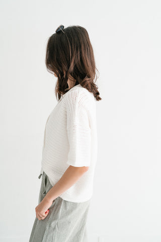 Open Sky Crochet Top