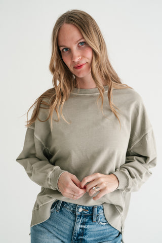 Stonepath Vintage Wash Crewneck Sweatshirt