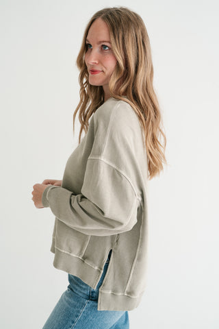 Stonepath Vintage Wash Crewneck Sweatshirt