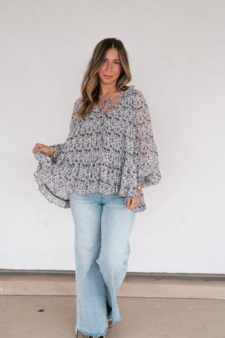 Meadow Breeze Boho Top