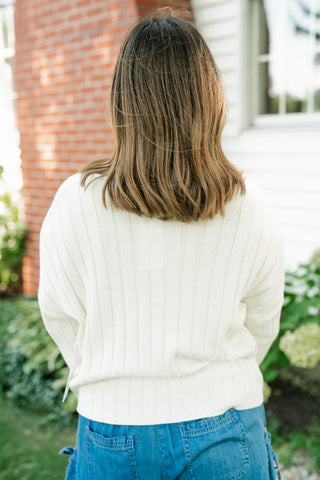 In the Details Ribbed Knit Button Up Cardigan