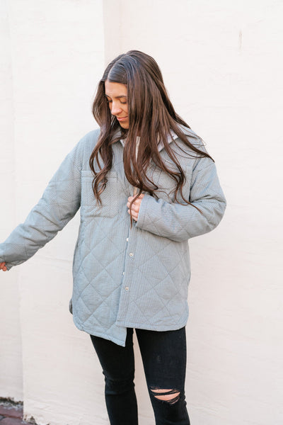 Jade Quilted Jacket