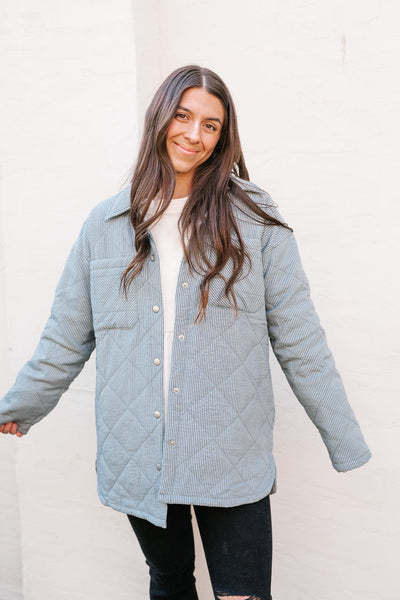 Jade Quilted Jacket