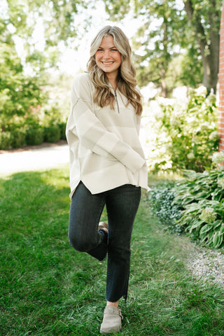 Easy to Love Striped Knit Top