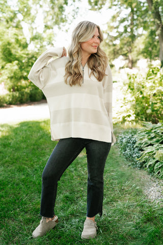 Easy to Love Striped Knit Top