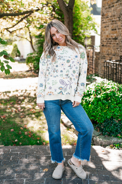 Bloomfield Floral Crewneck