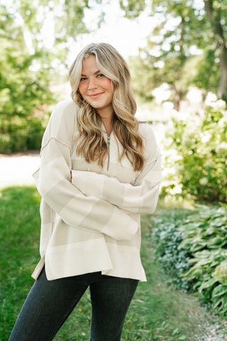 Easy to Love Striped Knit Top