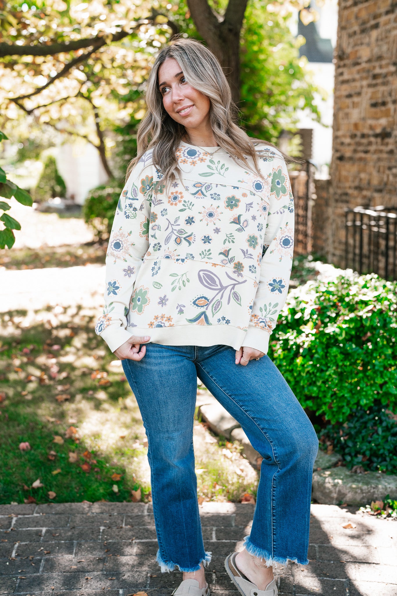 Bloomfield Floral Crewneck