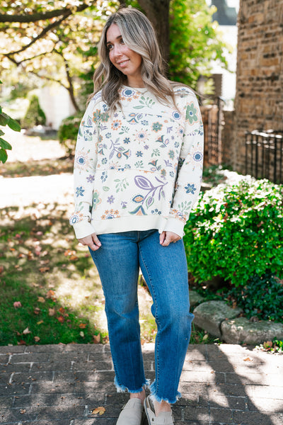 Bloomfield Floral Crewneck