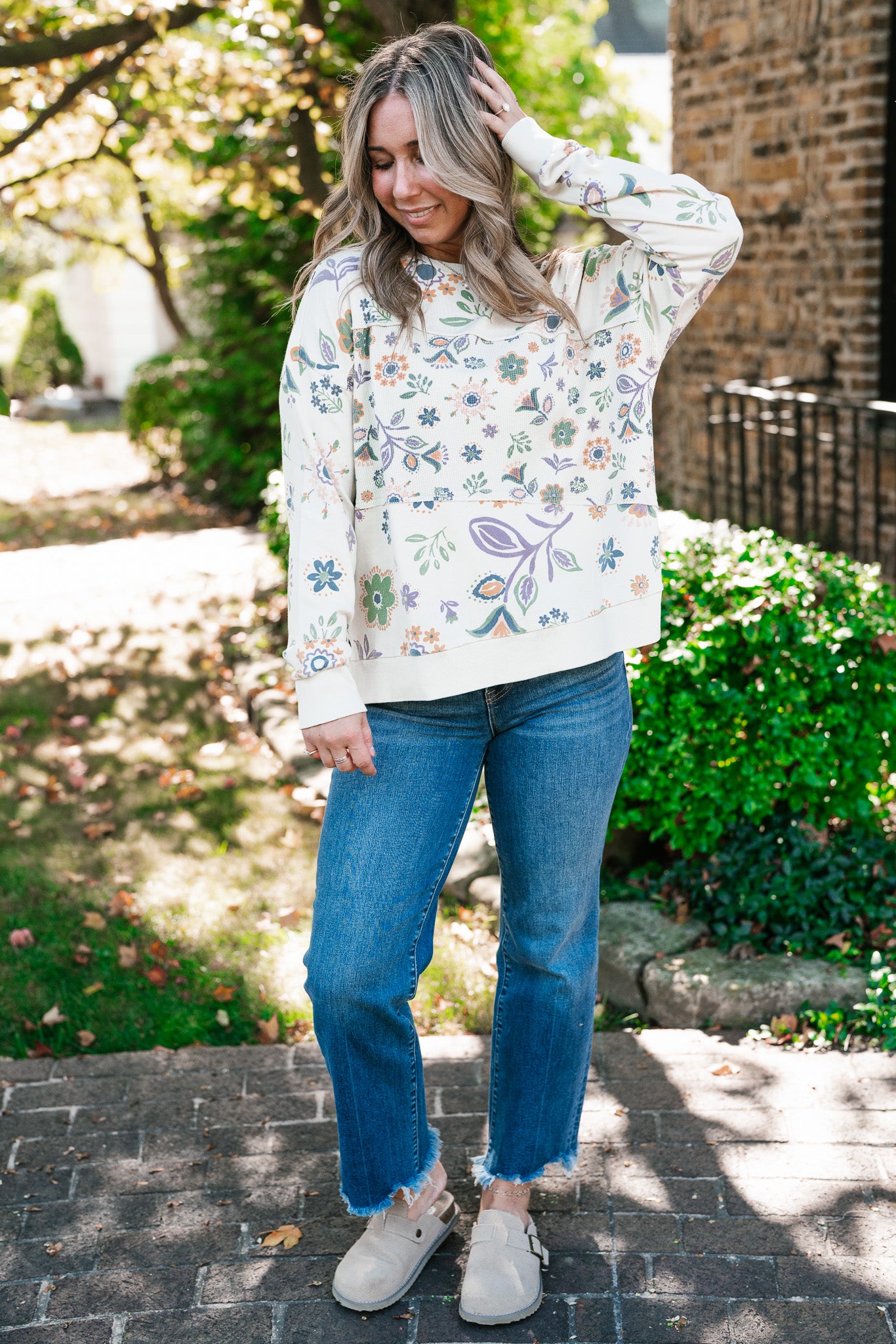 Bloomfield Floral Crewneck