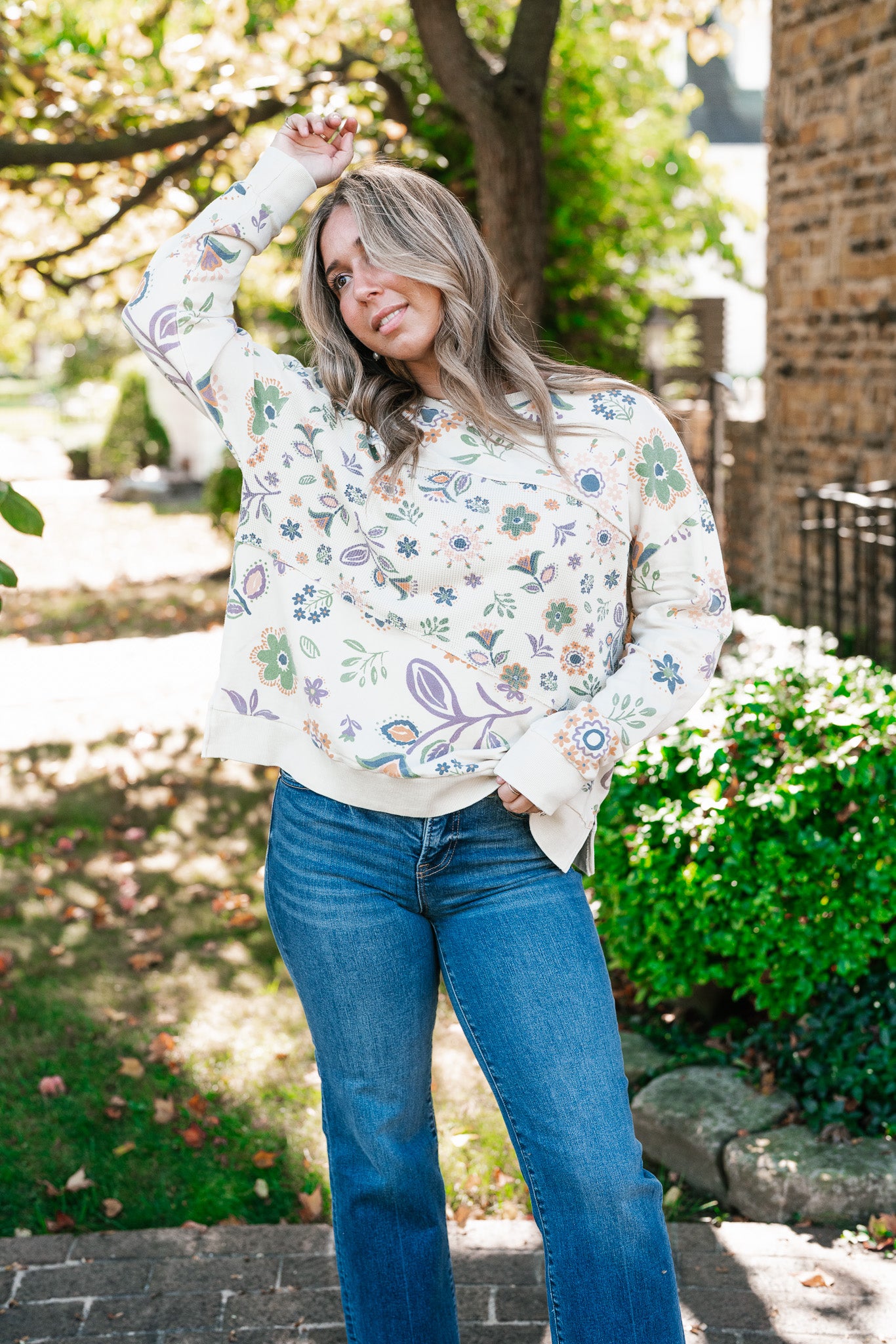 Bloomfield Floral Crewneck