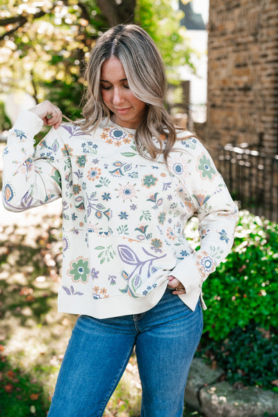 Bloomfield Floral Crewneck
